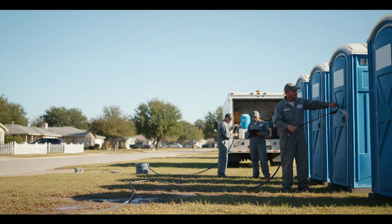 Long-Term Portable Toilet Rental in Los Fresnos, TX near me